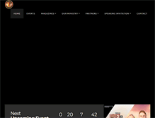 Tablet Screenshot of messengersoffire.org